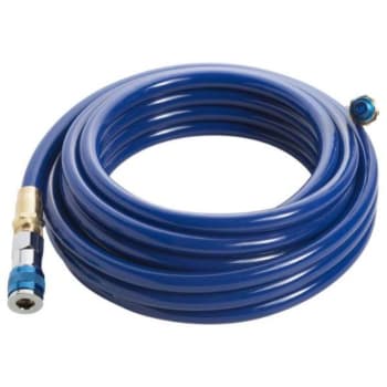 Steelman 25-Foot Straight Air Hose With Reusable Quick Disconnect Fittings