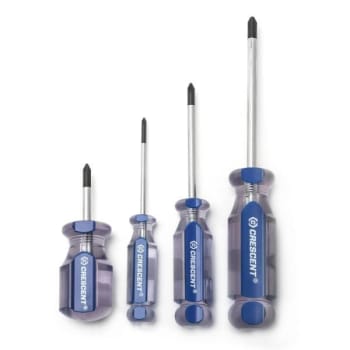 Image for Crescent 4 Piece Phillips® Acetate Screwdriver Set from HD Supply