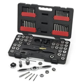 Image for Gearwrench 77 Piece Ratcheting Tap And Die Set, Sae/Metric from HD Supply