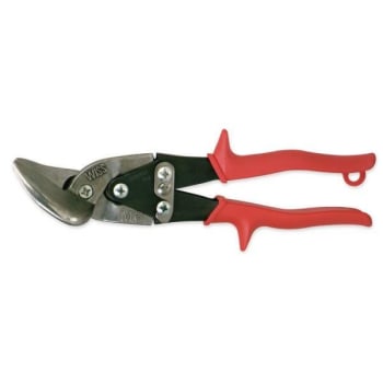 Image for Crescent Metalmaster® Offset Snips, Straight To Left, Red Grips, 9-1/4 Inch from HD Supply