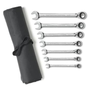 Image for Gearwrench Ratcheting Wrench Set 7 Piece Sae Reversible Combination from HD Supply