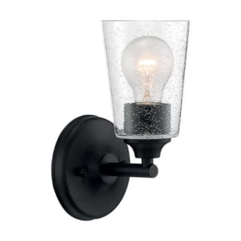 Image for Satco® Bransel 1-Light Bath Vanity Fixture (Black) from HD Supply