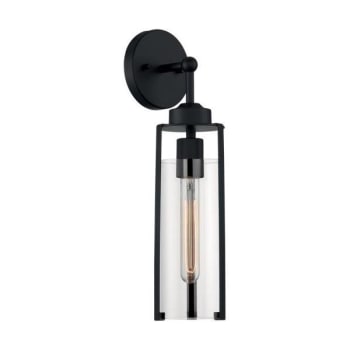 Image for Satco® Marina 1-Light Wall Sconce (Matte Black) from HD Supply