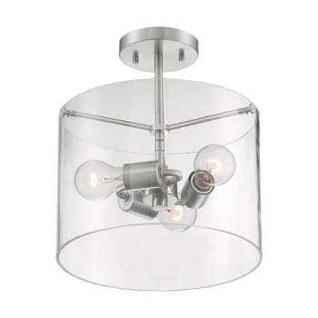 Image for Satco® Sommerset Incandescent Semi-Flush Mount Light from HD Supply