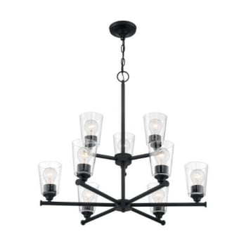 Image for Satco® Nuvo Bransel 9-Light Indoor Chandelier (Glass) from HD Supply