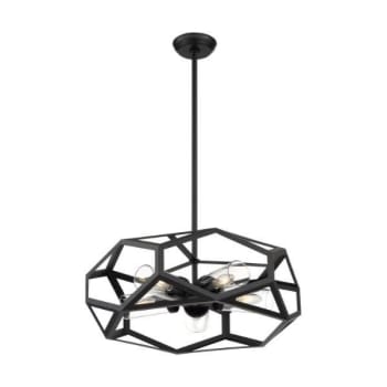 Image for Satco® Nuvo Zemi 5-Light Indoor Chandelier (Glass) from HD Supply