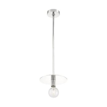 Image for Satco® Bizet 1 Light Mini Pendant Fixture, Polished Nickel Finish from HD Supply
