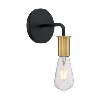 Image for Satco® Ryder 1-Light Wall Sconce (Brushed Brass) from HD Supply