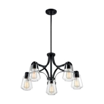 Image for Satco® Skybridge 5-Light Indoor Chandelier (Glass) from HD Supply