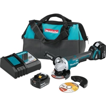 Image for 18 Volt Lxt® Lithium-Ion Cut-Off/angle Grinder Kit, Cordless, 5.0 Ah from HD Supply