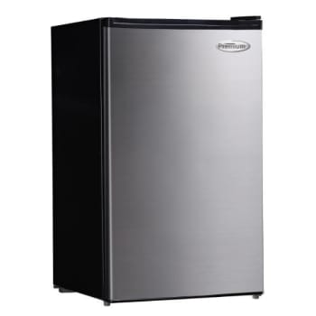 Image for Premium Levella 4.4 Cu Ft Mini Fridge In Black With Stainless Steel Door from HD Supply