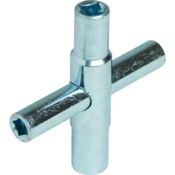 Image for 4-Way Square Stem Key, 1/4, 9/32, 5/16 And 11/32" from HD Supply