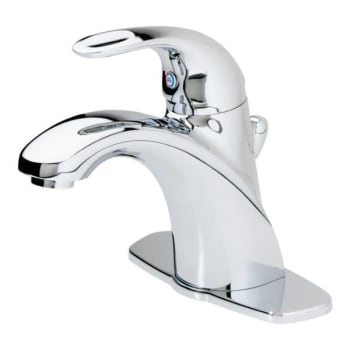Pfister Parisa Single Control 4 Centerset Bathroom Faucet In Polished Chrome