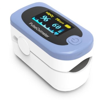 Image for Healthsmart® Deluxe Pulse Oximeter, 2-Color Led from HD Supply