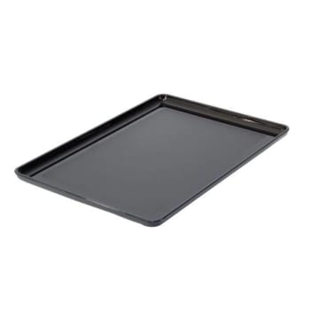 Image for Hapco Essential Rectangular Serving Tray With Square Corners, Black, Case Of 12 from HD Supply