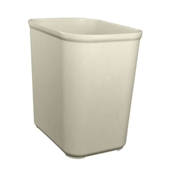 Image for Hapco 28 Quart U.l. Approved Fire Retardant Wastebasket, Sand, Case Of 6 from HD Supply