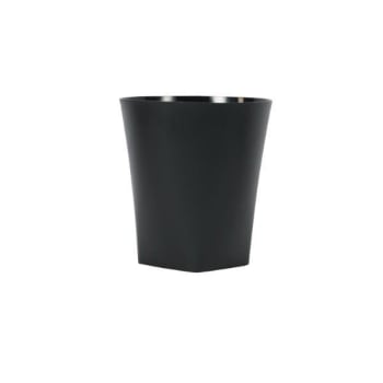 Image for Hapco Certified Greenecocontour 8 Quart Wastebasket, Textured, Black, Case Of 12 from HD Supply