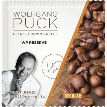 Wolfgang Puck Signature Coffee 4-Cup Filter Pouches Case Of 150