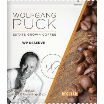 Wolfgang Puck Signature Coffee 8-Cup Filter Pouches Case Of 100