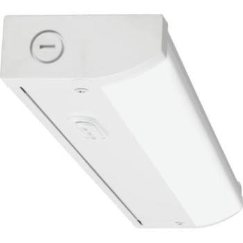 Image for Juno® UCES 12" LED Undercabinet Fixture, Switchable Color Temp (3000-4000K), White from HD Supply