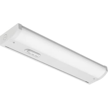 Image for Juno® UCES 18" LED Undercabinet Fixture, Switchable Color Temp (3000-4000K), White from HD Supply