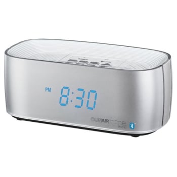Image for Conairtime Bluetooth Sliver Alarm/radio from HD Supply