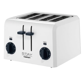 Image for Cuisinart Stay 4-Slice White Toaster from HD Supply