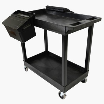 Image for Luxor Ec11-B Cart,  Includes Outrig Bins With Lid from HD Supply
