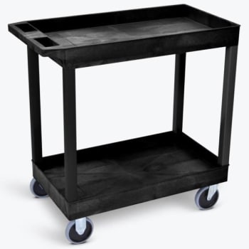 Image for Luxor 32 X 18 Tub Cart , 2 Shelves from HD Supply
