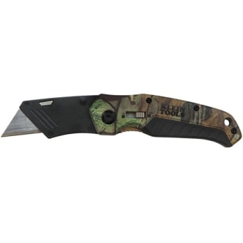 Image for Klein Tools® Realtree XTRA Camo Spring-Assisted Open Folding Utility Knife from HD Supply