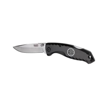 Image for Klein Tools® Black Aluminum Handle Compact Pocket Knife from HD Supply