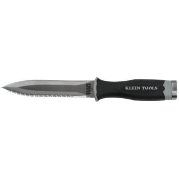 Klein Tools® Stainless Steel Serrated Duct Knife