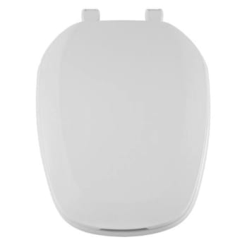 Image for Centoco Eljer Emblem Square Front Elongated Toilet Seat In White from HD Supply