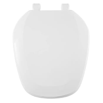 Image for Centoco Eljer Emblem Square Front Round Toilet Seat In White from HD Supply