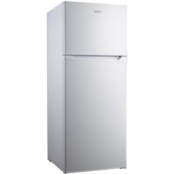Galanz 7.6-Cu. Ft. Dual-Door Compact Refrigerator, White
