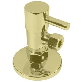 Image for Westbrass 1/4 Turn Angle Stop Valve (P. Chrome) from HD Supply