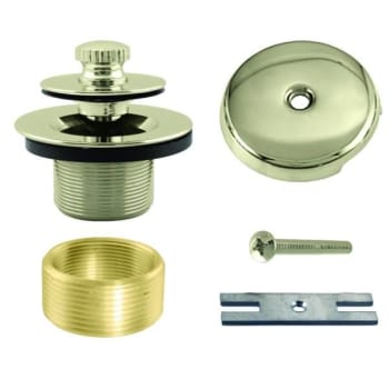 Image for Westbrass Twist And Close Tub Trim Set One-Hole Faceplate, Bushing/converter from HD Supply