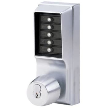 Image for Dormakaba Pushbutton Lock In Satin Finish from HD Supply