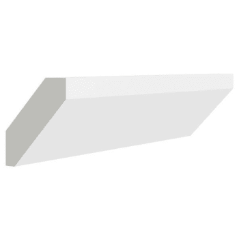 Image for Cnc Cabinetry Crown Molding, Luxor White from HD Supply