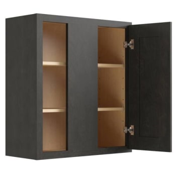 Image for Cnc Cabinetry 30" High Blind Wall Cabinet, Luxor Smoky Grey from HD Supply