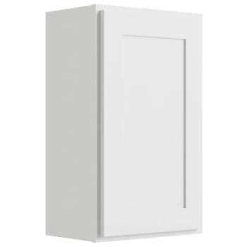 Image for CNC Cabinetry 21" W x 30" H 1 Door Wall Cabinet, Luxor White from HD Supply