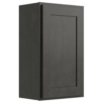 Image for Cnc Cabinetry 21" W X 30" H 1 Door Wall Cabinet, Luxor Smoky Grey from HD Supply