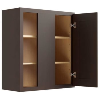 Image for CNC Cabinetry 30" High Blind Wall Cabinet, Luxor Espresso from HD Supply