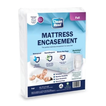 Image for Cleanrest® Waterproof Mattress Encasement Full, Case Of 3 from HD Supply