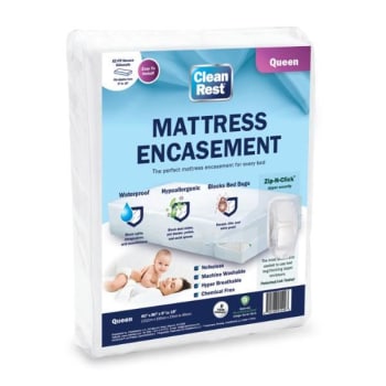 Image for Cleanrest® Waterproof Mattress Encasement Queen, Case Of 3 from HD Supply