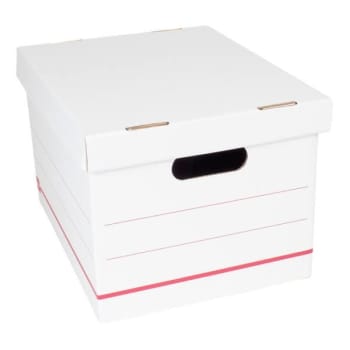 Office Depot® Recycled Corrugated Storage Boxes, Letter/legal Size, Pack Of 12