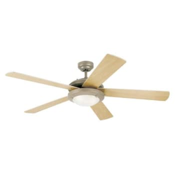 Westinghouse Comet 52 in. 5-Blade LED Ceiling Fan w/ Light (Brushed Pewter)