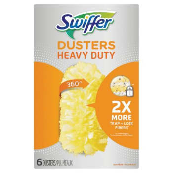 Image for Swiffer Heavy Duty Dusters Refill, Dust Lock Fiber, Yellow Case Of 24 from HD Supply