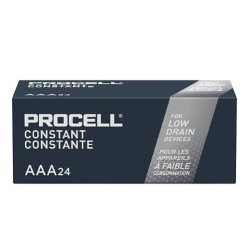Duracell® Procell Constant® Aaa Alkaline Battery, Package Of 24
