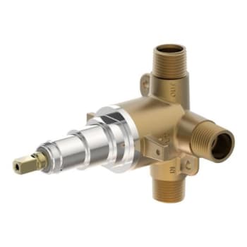 Image for Symmons Temptrol Brass Dual Outlet Diverter Valve from HD Supply